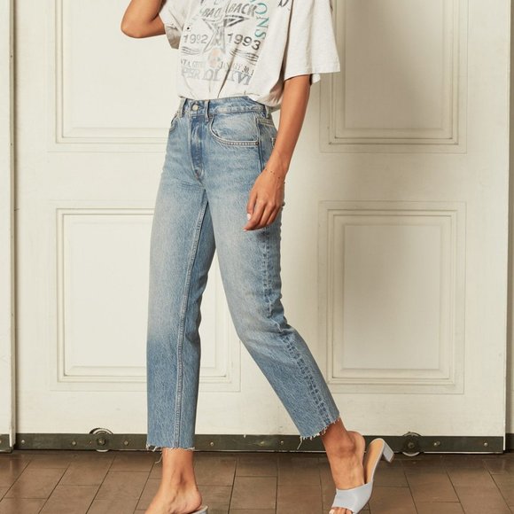 Boyish Jeans The Tommy High-Rise Rigid Straight Jeans (30) - Picture 3 of 7